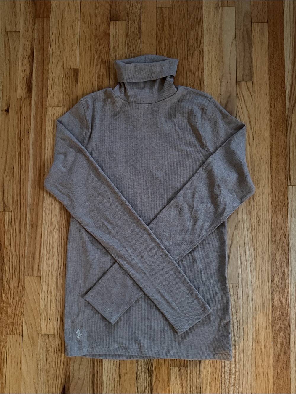 Polo by Ralph Lauren Taupe Turtleneck Sweater